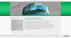 Desktop Screenshot of glas-steidle.de